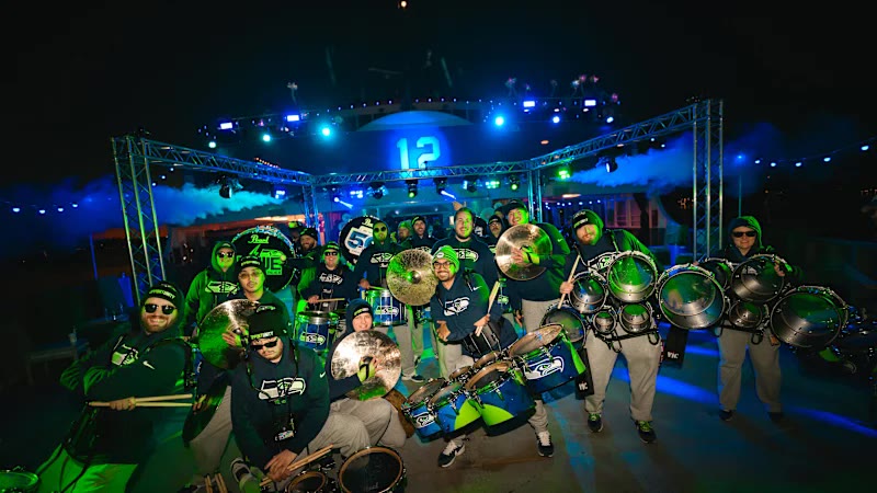 Blue Thunder boom rhythms at Lumen Field